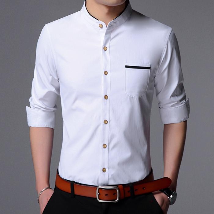 Mens Casual White Shirt product image